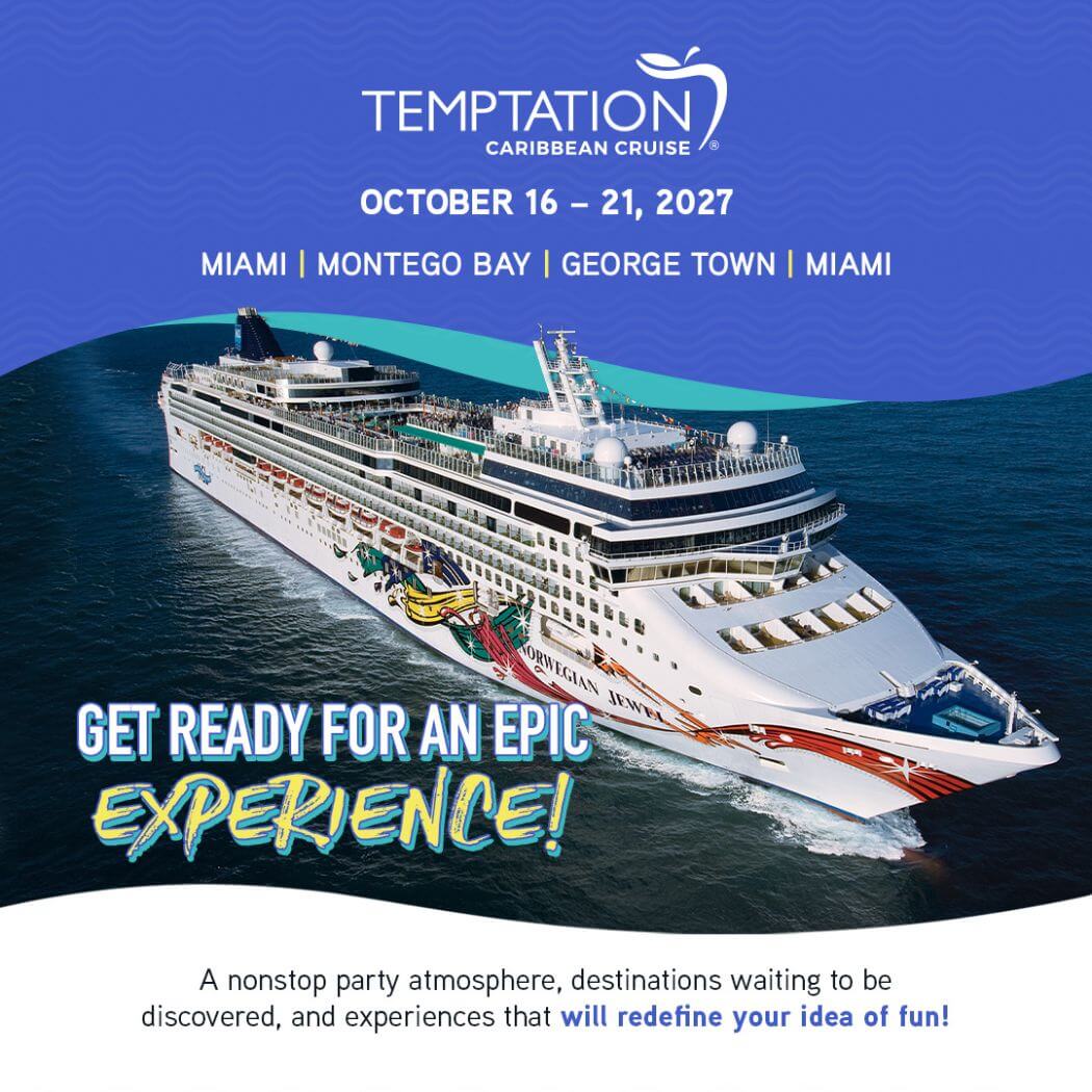 Temptation Caribbean Cruise October 2027